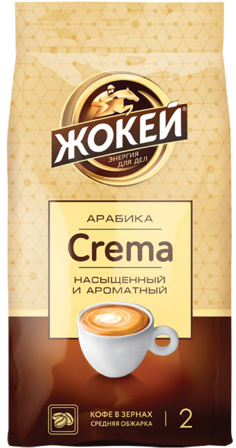 Кофе зерно Жокей Крема 230г