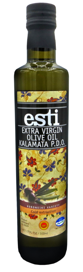 Масло оливковое нерафинированное EV ESTI KALAMATA 500мл
