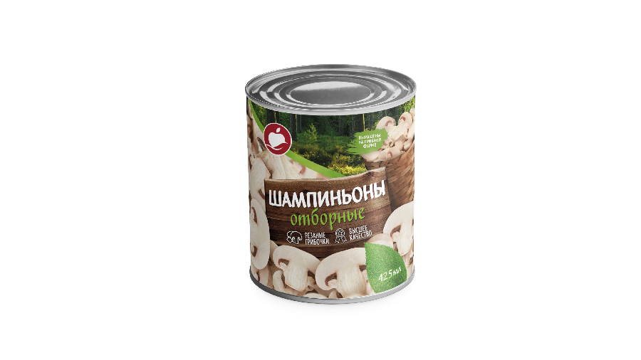 Шампиньоны резаные отборные Самбери 425мл