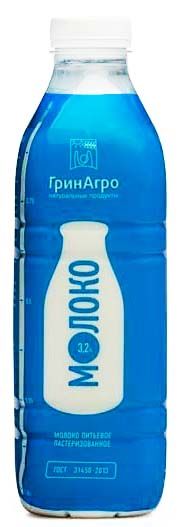 Молоко 3,2% ГринАгро 1л ГМЗ Артем 