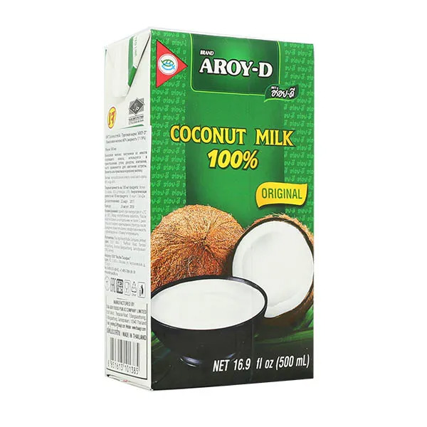 Молоко кокосовое 60% AROY-D 500мл