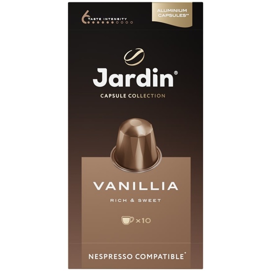 Кофе молотый Jardin Vanillia капсулы 10шт