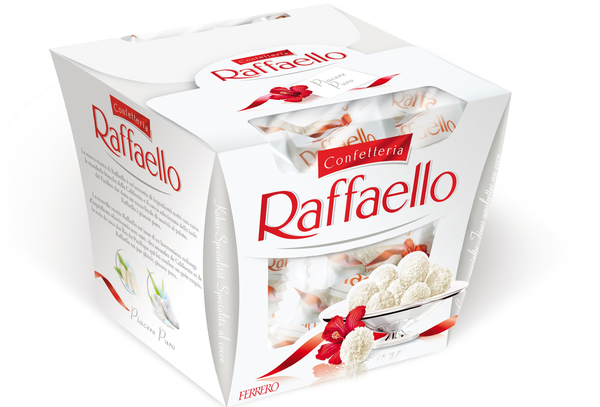 Конфеты Raffaello с цельным миндальным орехом 150г