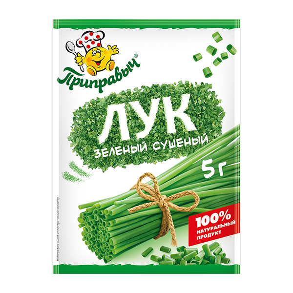 Лук зеленый сушеный Приправыч 5г     