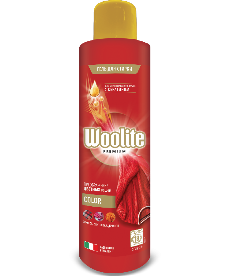 Средство для стирки Woolite Premium Color 900мл