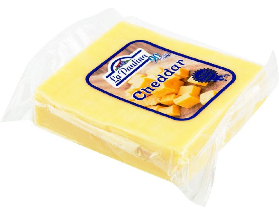 Сыр Чеддер Ла Паулина 48% 200г 