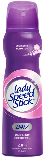 Дезодорант аэрозоль Lady Speed Stick Дыхание свежести 150мл