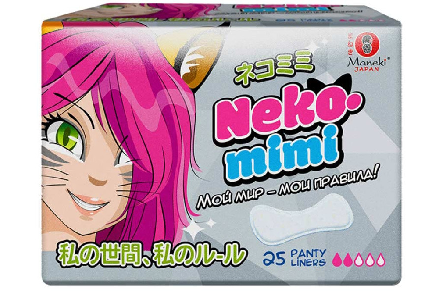 Прокладки ежедневные Maneki Neko-mimi 25шт 