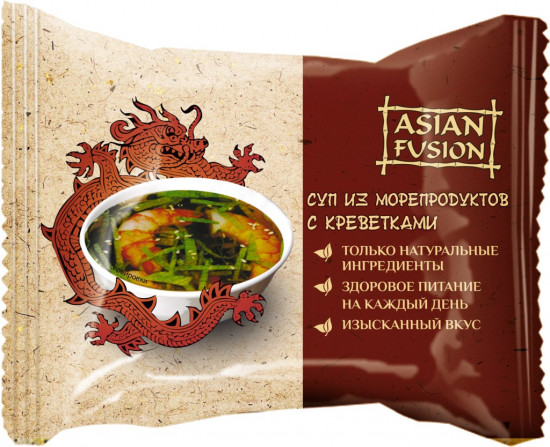 Суп морепродукты с креветкой Asian Fusion 12г 