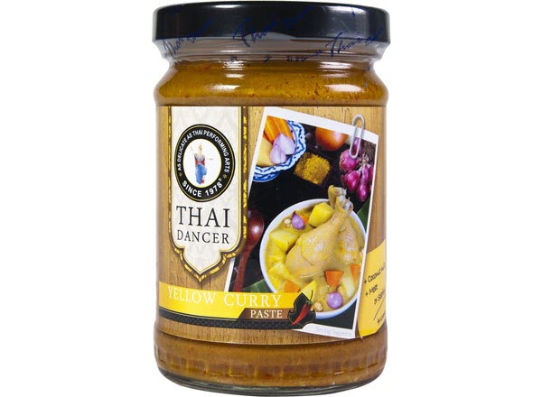 Паста для приготовления Желтый карри Thai Dancer 227мл 