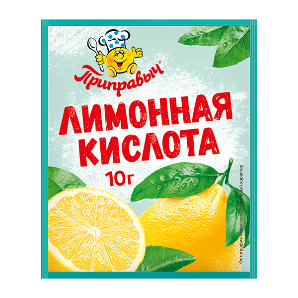 Кислота лимонная Приправыч 10г              