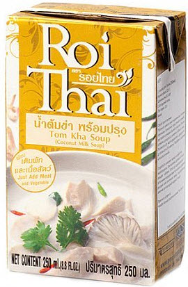 Суп на кокосовом молоке с травами Tom Kha Roi Thai 250мл