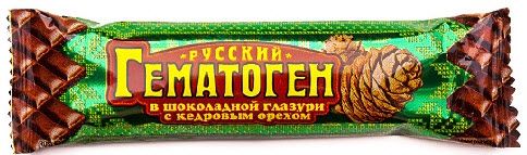 Гематоген Русский новый с кедровым орехом 40г
