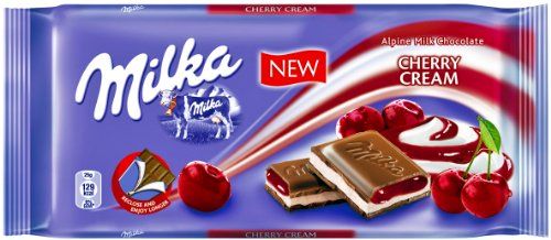 Шоколад Milka Cherry Cream молочный 100г  