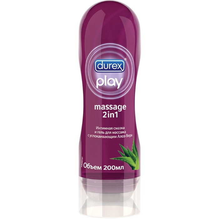 Гель-смазка Durex Play Massage 2в1 для массажа 200мл 