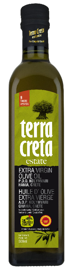 Масло оливковое нерафинированное EV Terra Creta о.Крит 500мл 
