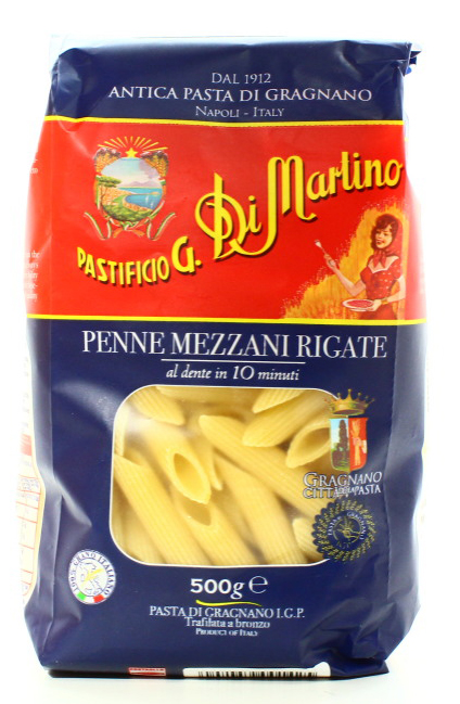 Макаронные изделия Di Martino Penne Mezzani из твердых сортов пшеницы 500г  