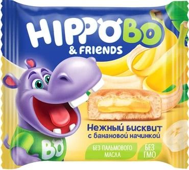 Пирожное HIPPOBO банан 32г