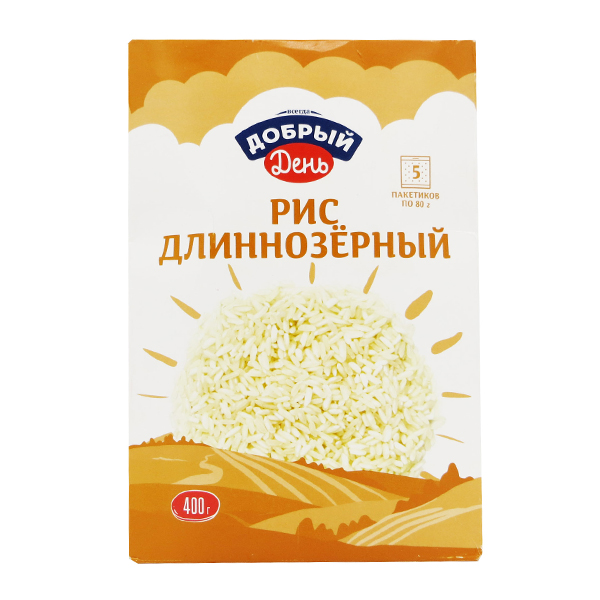 Рис длиннозерный Всегда Добрый день 5х80г 