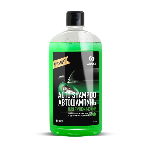 Автошампунь Grass Universal яблоко 500мл 