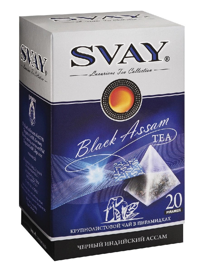 Чай черный Svay Assam 20 пакетиков