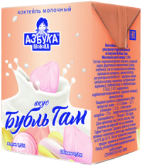 Коктейль молочный Азбука молока 1,5% 0,2л Бубль Гам 