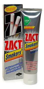 Зубная паста Zact Lion для курящих 100г