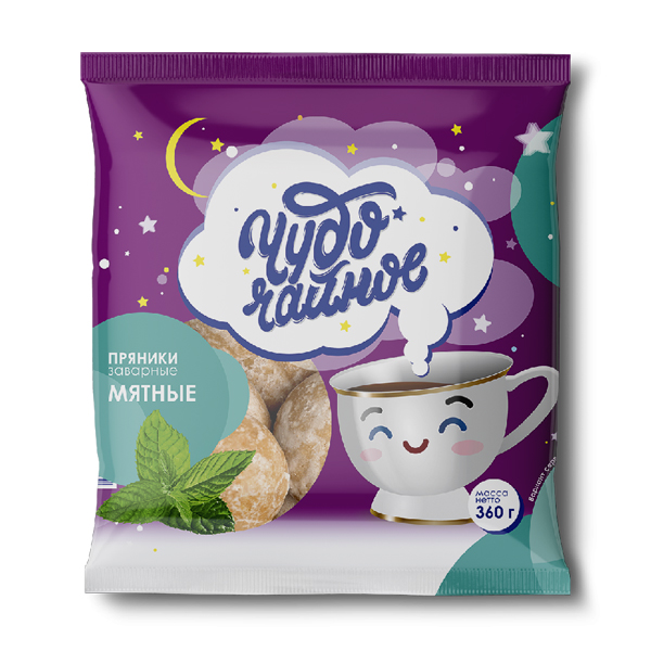 Пряники Мятные 360г Чудо чайное