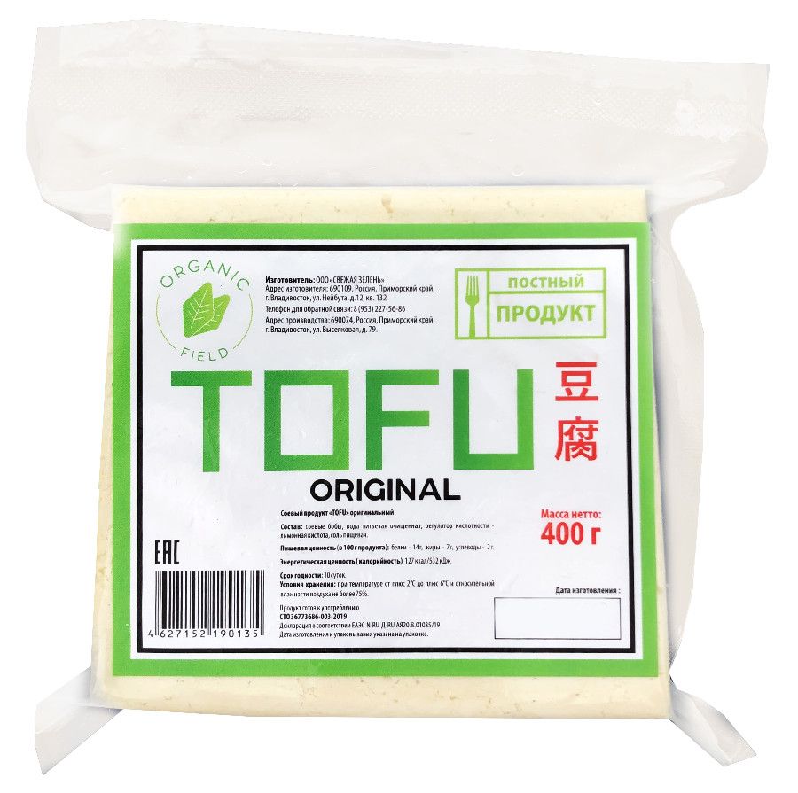 Тофу Оригинальный 400г 