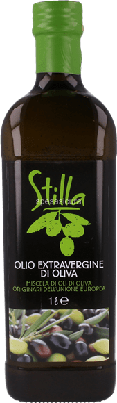 Масло оливковое нерафинированное Европейские оливки EV Stilla 1л 