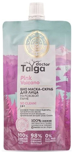 Маска-скраб для лица Natura Siberica Doctor Taiga БИО 3в1 100мл