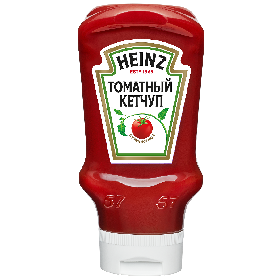 Кетчуп томатный Heinz 460г перевертыш