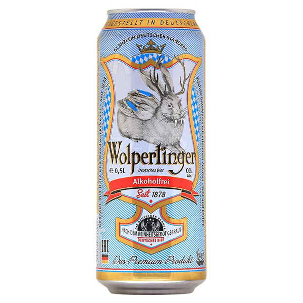 Пиво Вольпертингер безалкогольное 0,5