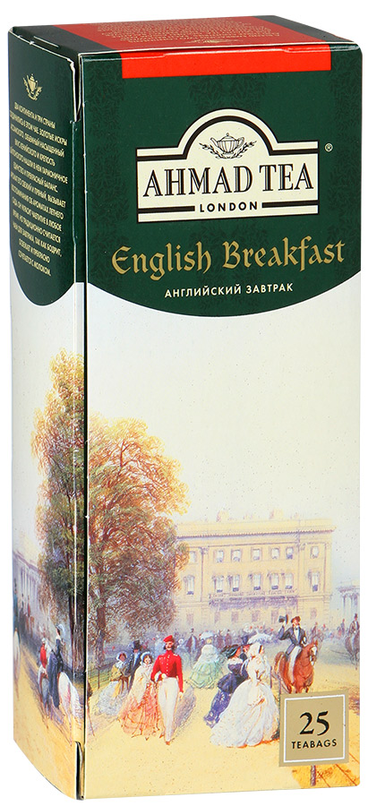 Чай Ахмад Английский завтрак черный 25 пакетиков