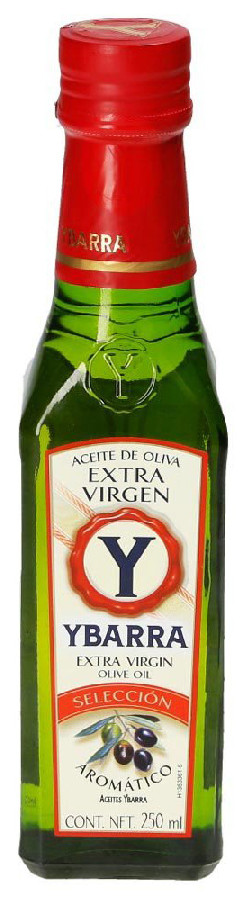 Масло оливковое нерафинированное EV Ybarra 250мл  