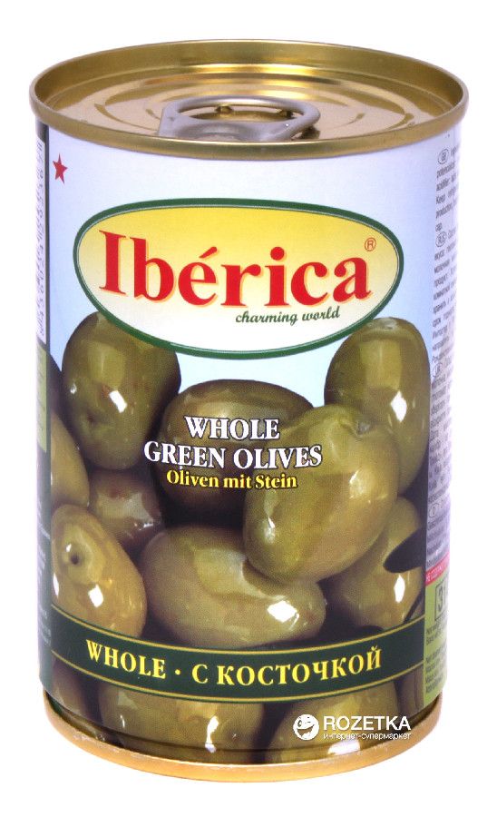Оливки с косточкой Iberica 300г