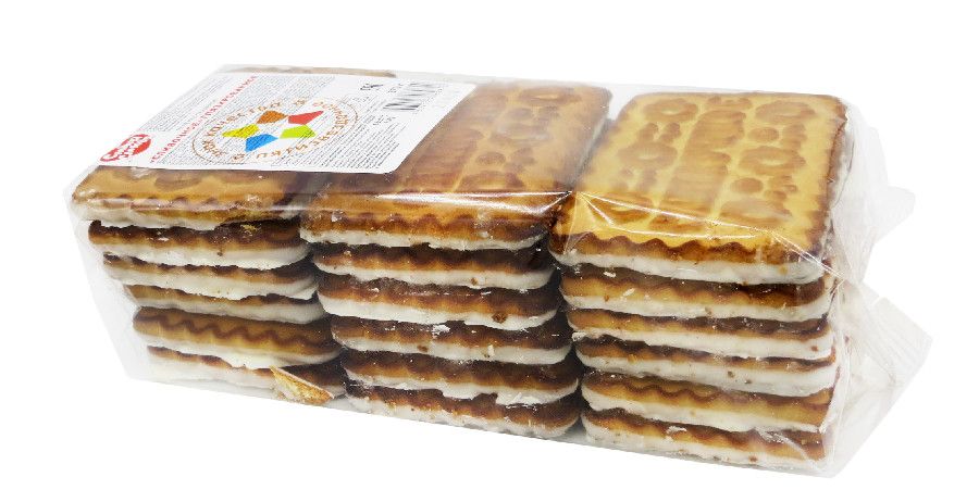 Печенье сахарное Сливочное глазированное 370г