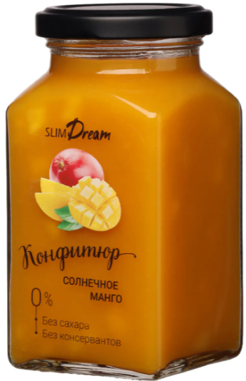 Конфитюр без сахара Slim Dream манго 300г