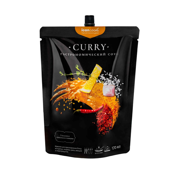 Cоус гастрономический Карри 175г icancook
