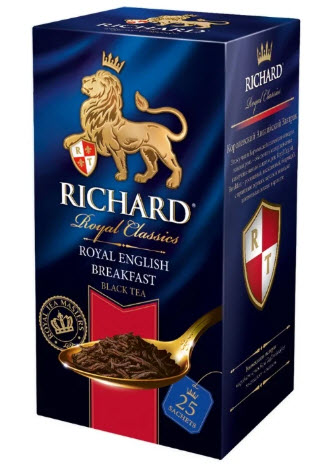 Чай Richard черный Royal English breakfast 25 пакетиков