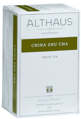 Чай зеленый Althaus China Zhu Cha 20 пакетиков    