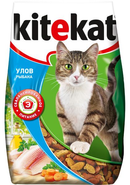 Корм для кошек Kitekat Улов рыбака 1,9кг 
