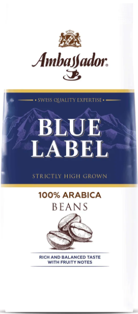 Кофе зерно Ambassador Blue Label 200г