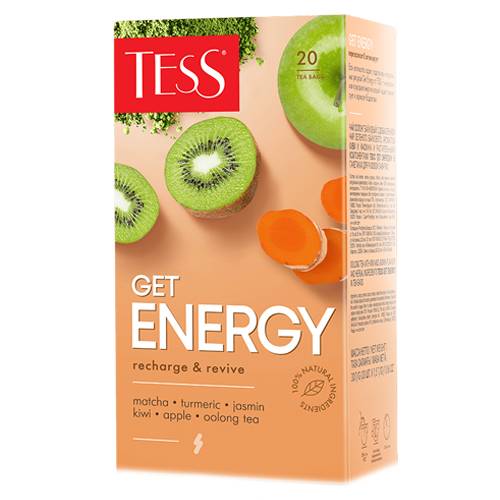 Чай Tess Get Energy 20 пакетиков