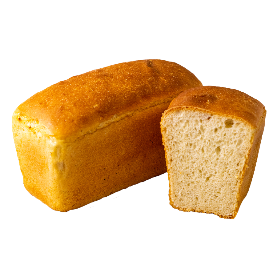 Хлеб белый из муки высшего сорта 450г