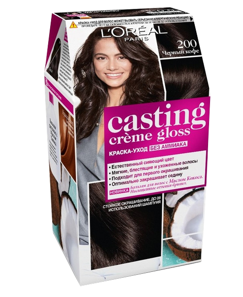 Краска для волос Casting Creme Gloss 200 Черный кофе