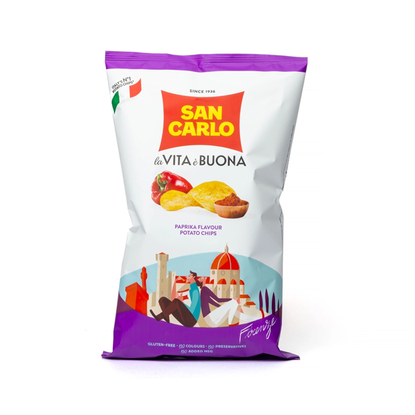 Чипсы картофельные San Carlo паприка 150г