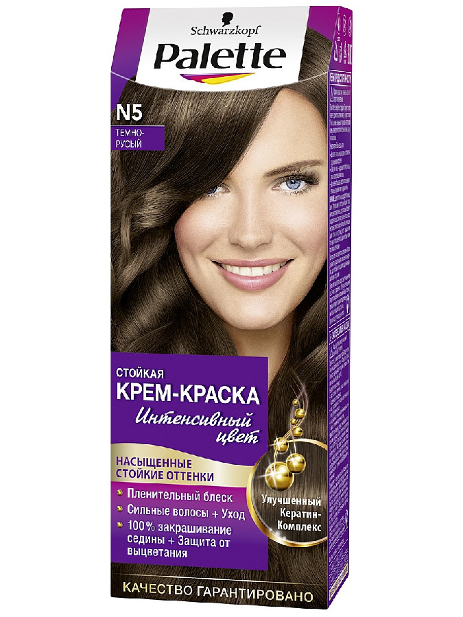 Краска для волос Palette ICC N5 Темно-русый