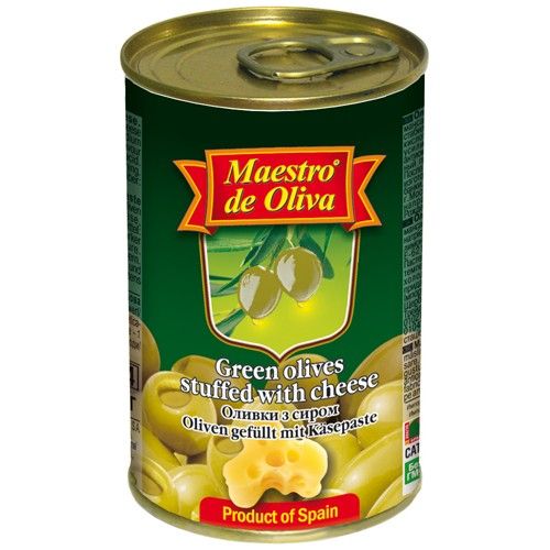 Оливки с сыром Maestro de Oliva 300г