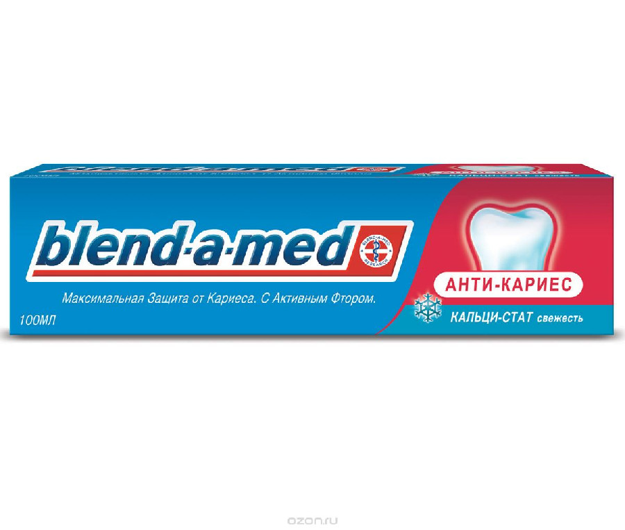 Зубная паста BlendAMed Анти-кариес Свежесть 100 мл. 